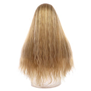 24" Divine Lace Top Topper Ash Blonde Wavy