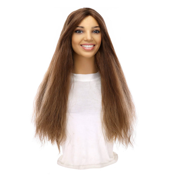 24" Divine Lace Top Topper Light Brown Babylight Wavy