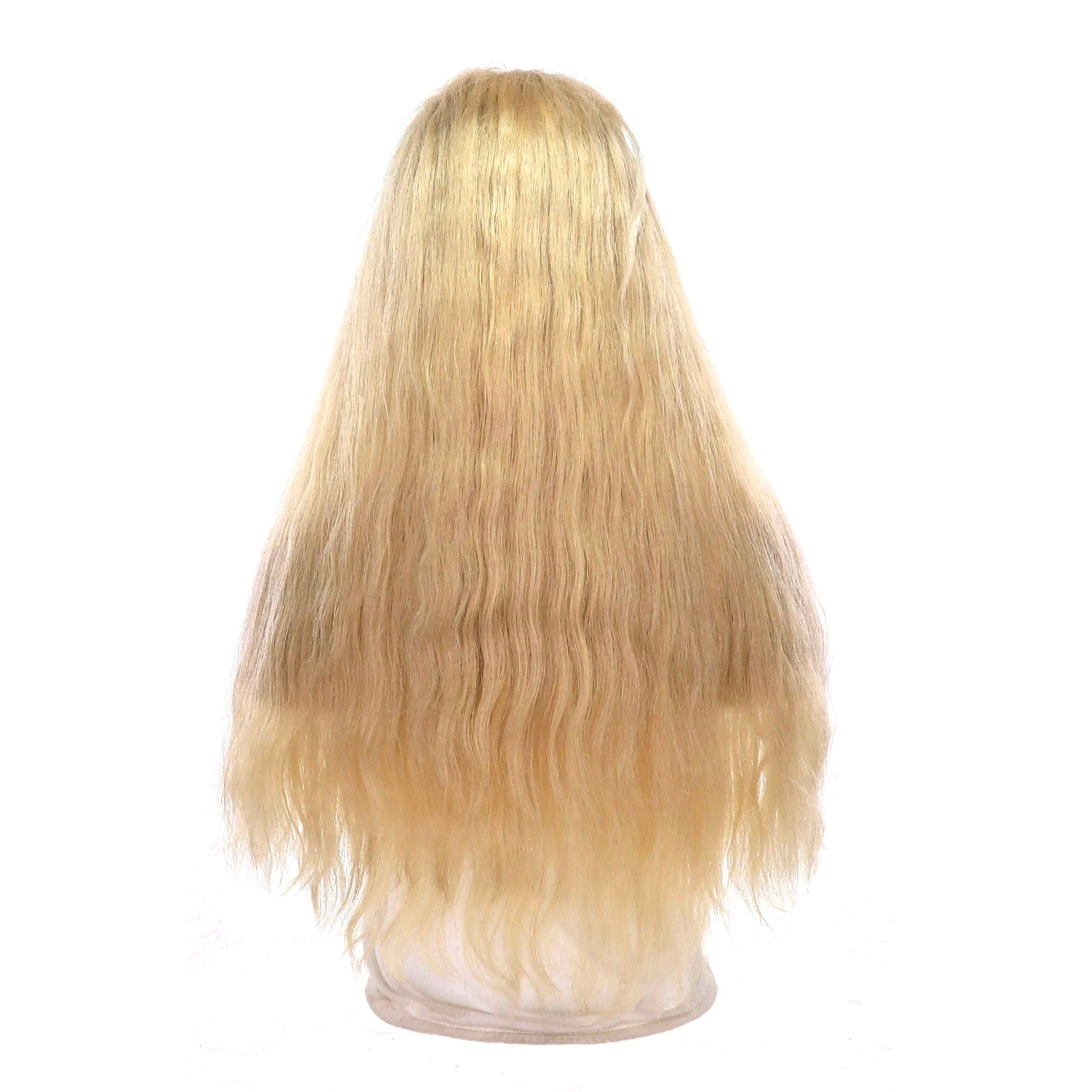 24" Divine Lace Top Topper Platinum Blonde Wavy