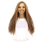 24" Divine Lace Top Topper Medium Blonde Wavy