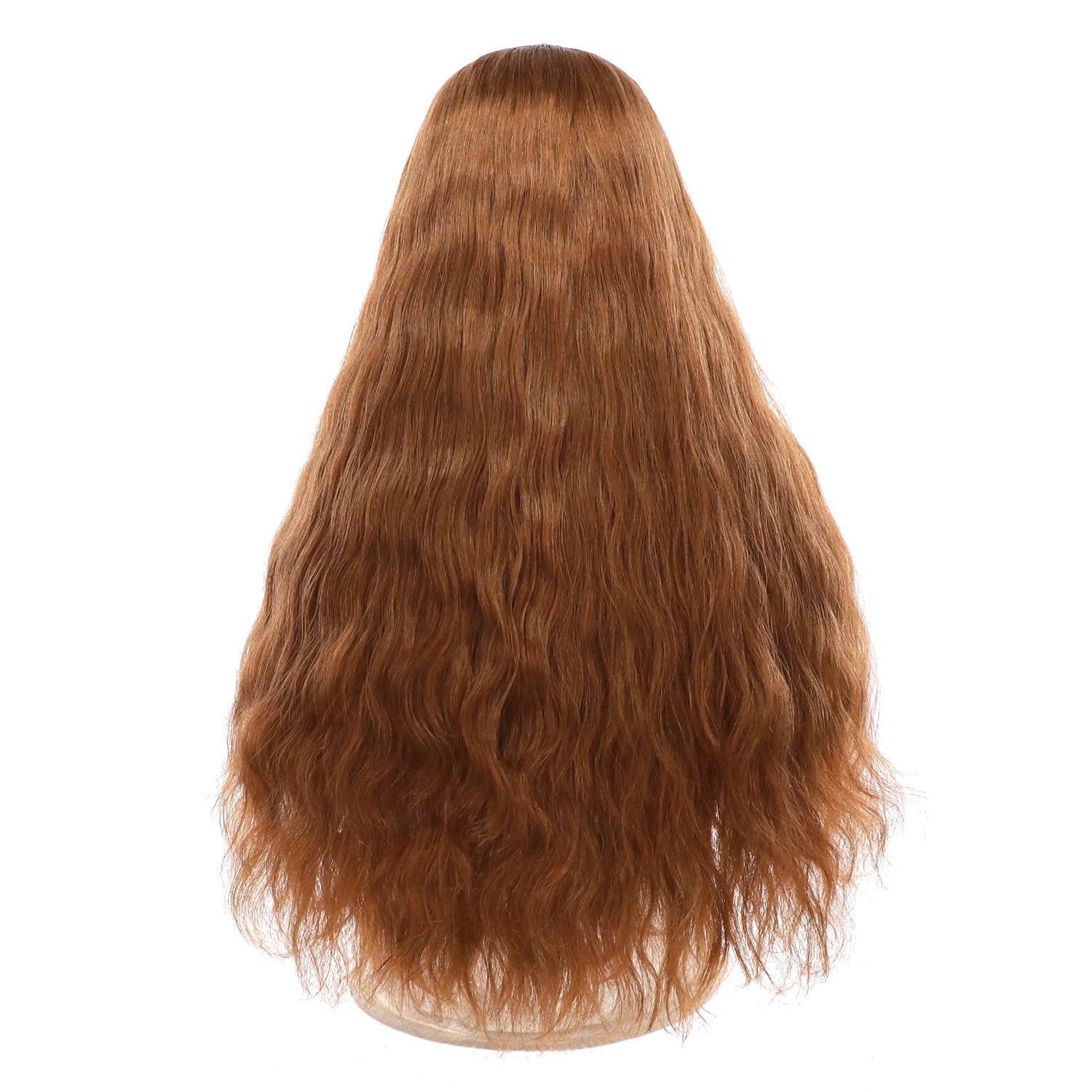 24" HatFall Wig Copper Wavy