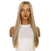 24" Jade Silk Top Topper Ash Blonde