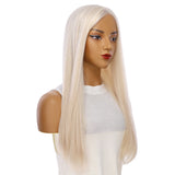 24" Jade Silk Top Topper Ice Blonde