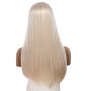 24" Jade Silk Top Topper Ice Blonde