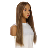 24" Jade Silk Top Topper Light Brown Babylight