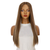 24" Jade Silk Top Topper Light Brown Babylight