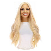 24" Divine Lace Top Wig Warm Platinum Blonde w/ No Rooting