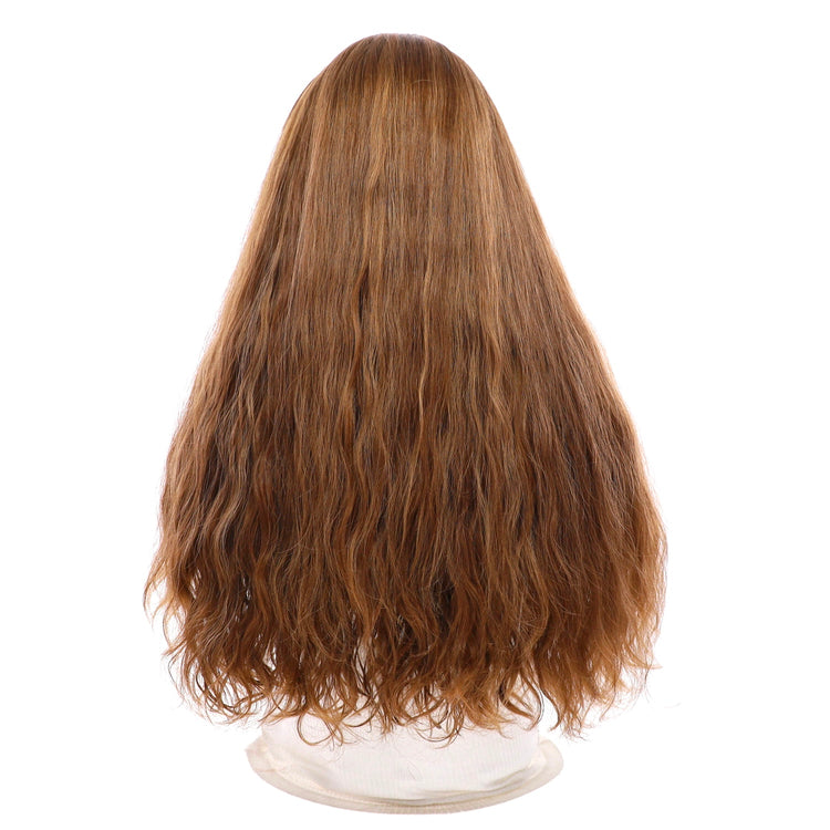 24" Luxe Silk Top Wig #14 Warm Dark Blonde Wavy