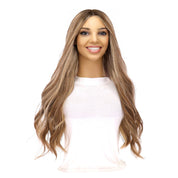 24" Divine Lace Top Topper Medium Blonde w/ Highlights