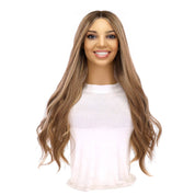 24" Divine Lace Top Topper Medium Blonde w/ Highlights