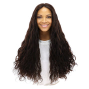 26" Divine Luxe Lace Top Wig #4 Dark Brown Wavy