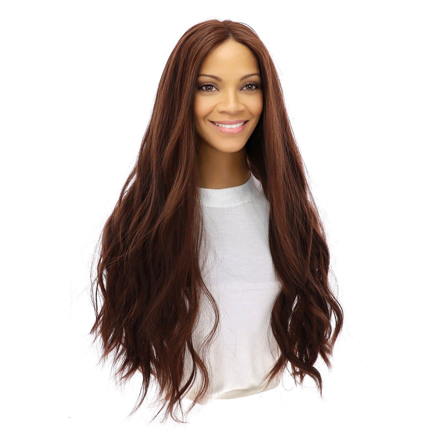 26" Divine Lace Top Wig Auburn