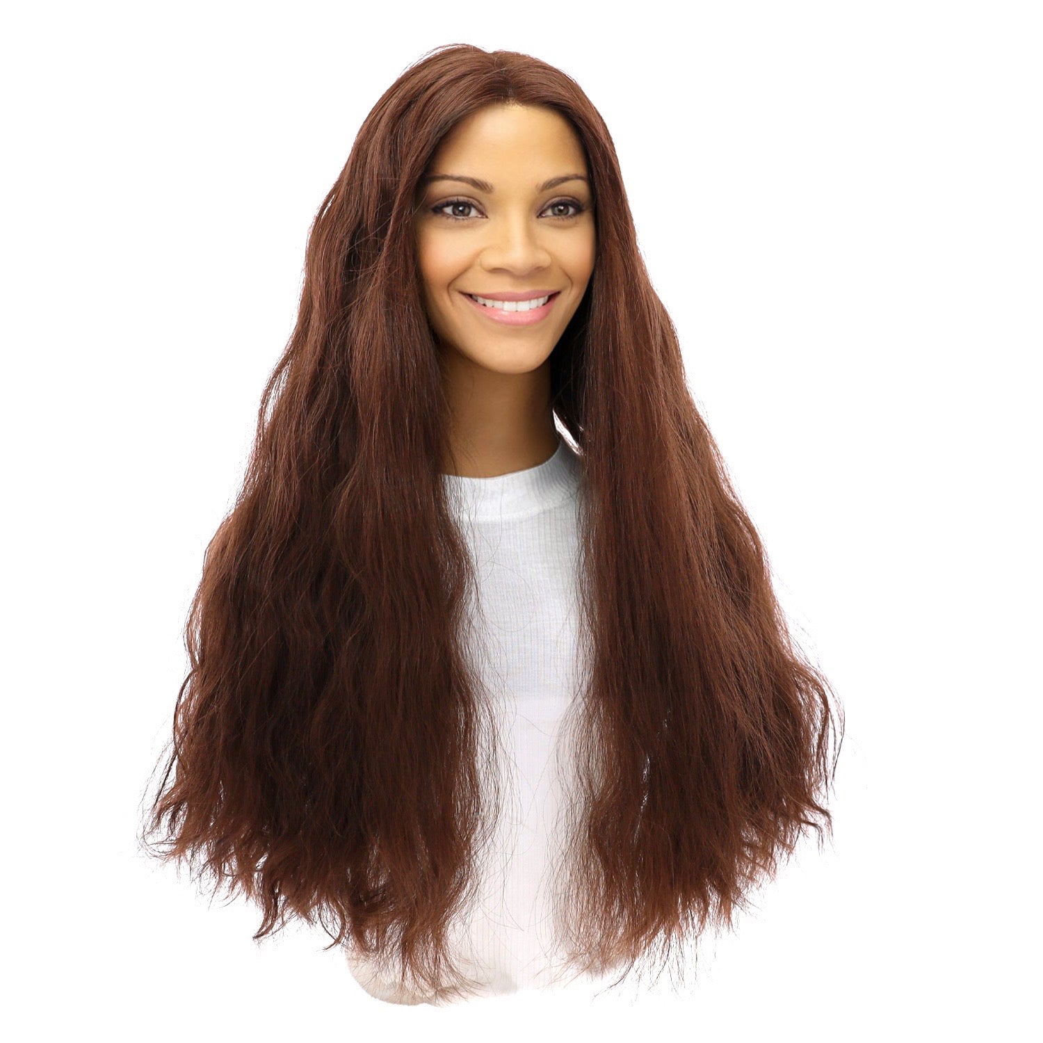 26" Divine Lace Top Wig Auburn Wavy