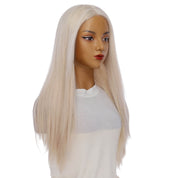 26" Amber Silk Top Wig Ice Blonde