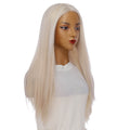 26" Amber Silk Top Wig Ice Blonde