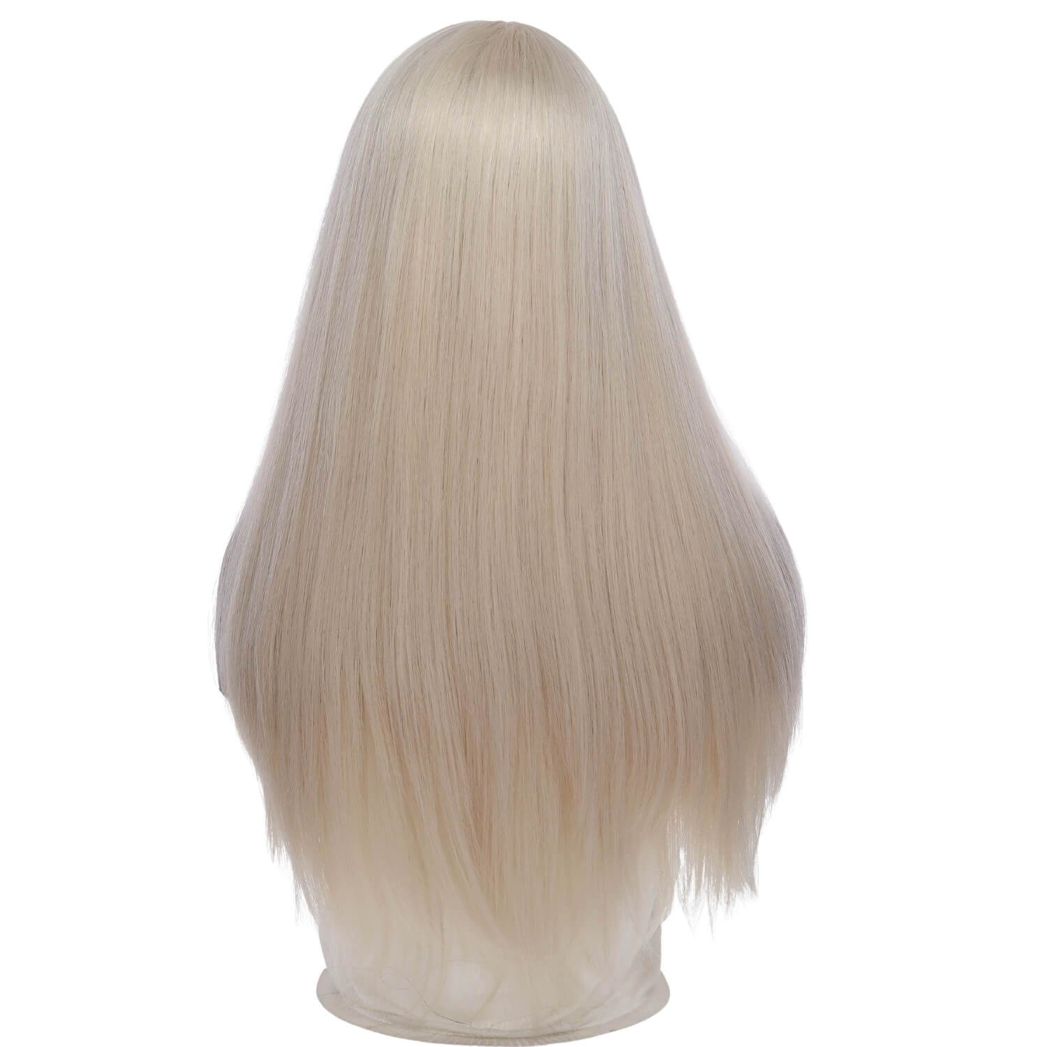 26" Amber Silk Top Wig Ice Blonde