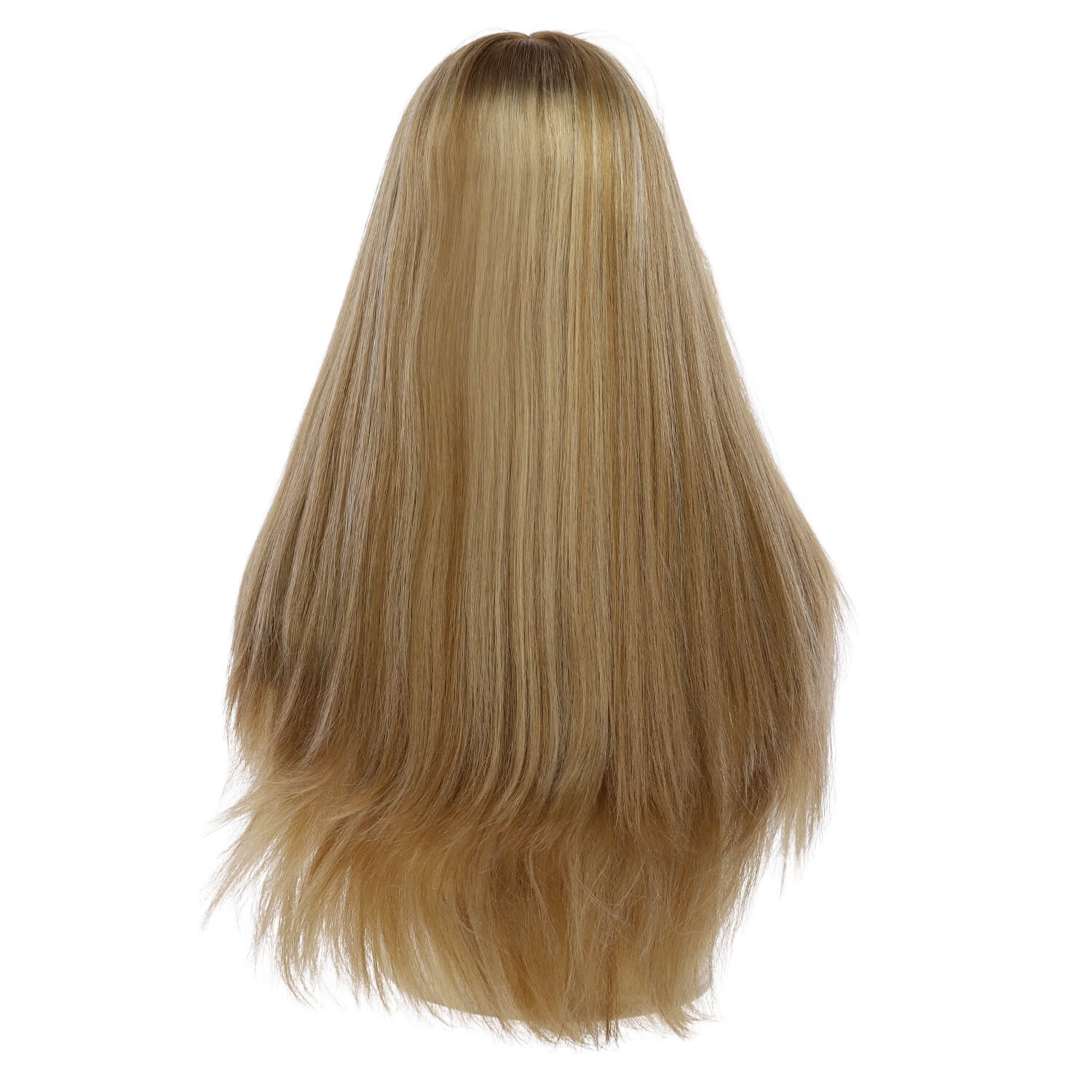 26" Amber Silk Top Wig Ash Blonde