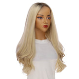 26" Amber Silk Top Wig Beige Blonde