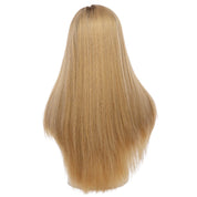 26" Amber Silk Top Wig Golden Blonde