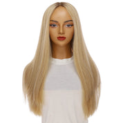 26" Amber Silk Top Wig Golden Blonde