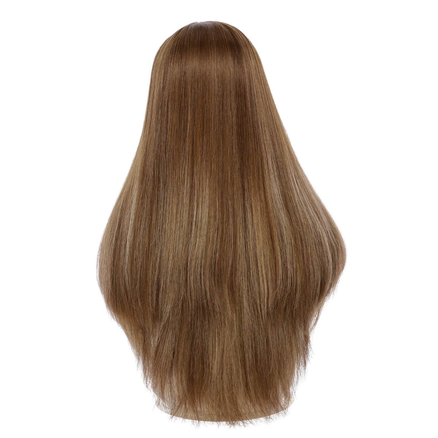 26" Amber Silk Top Wig Light Brown Babylight