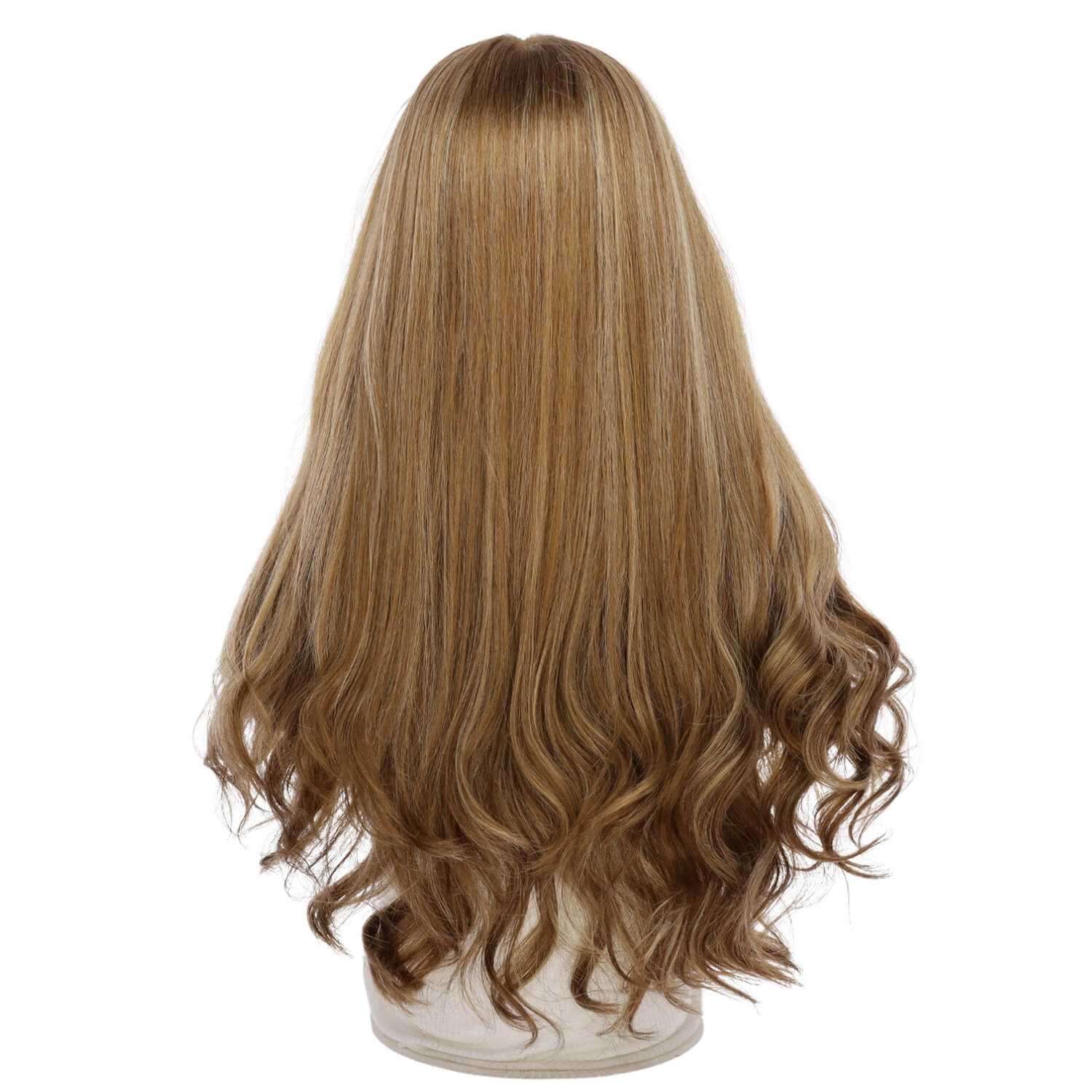 26" Amber Silk Top Wig Medium Blonde