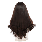26" Amber Silk Top Wig Soft Black