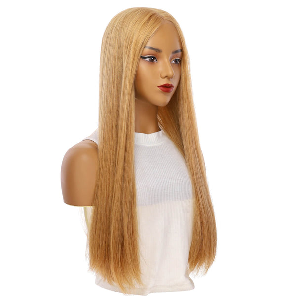26" Divine Lace Top Wig Golden Strawberry