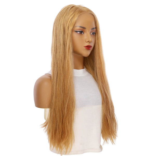 26" Divine Lace Top Wig Golden Strawberry Wavy