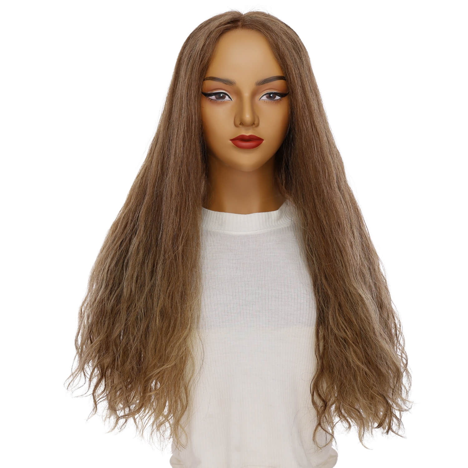 26" Divine Lace Top Wig Light Brown Babylight Wavy