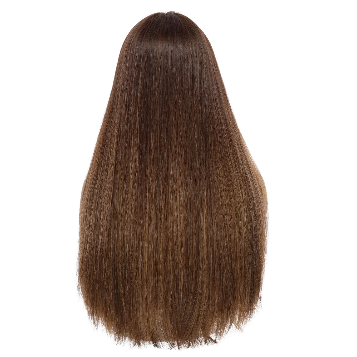 26" Divine Lace Top Wig Medium Brown Balayage