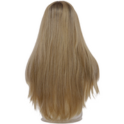 26" Ponytail Silk Top Wig Ash Blonde