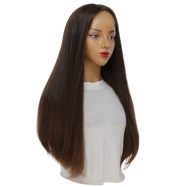 26" Secret Lace Top Wig #4 Dark Brown