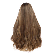 26" Divine Lace Top Wig Medium Brown w/ Highlights
