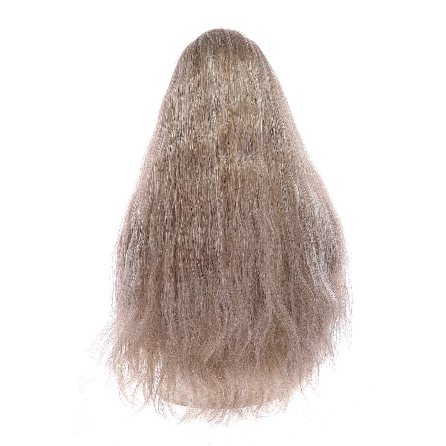 26" Divine Lace Top Wig Champagne Grey Wavy