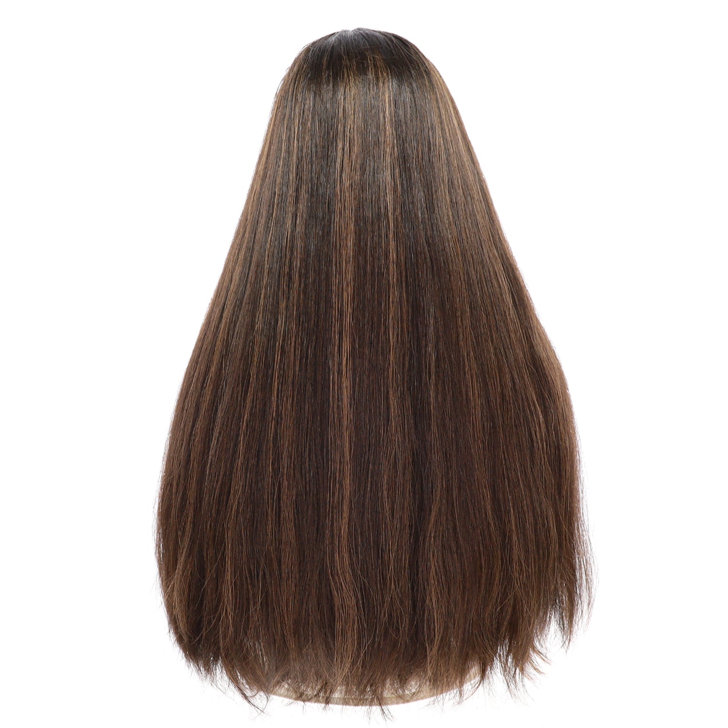 26" Divine Lace Top Topper Soft Black w/ Highlights