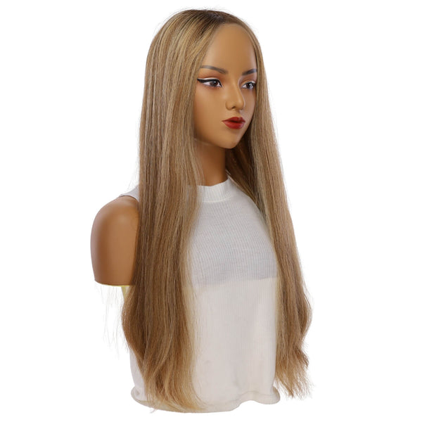 26" Divine Lace Top Topper Medium Blonde w/ Highlights