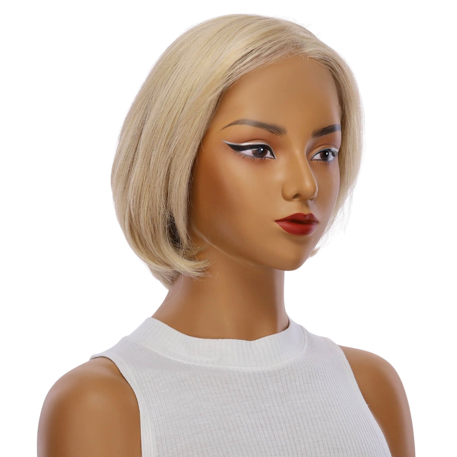Grace Silk Top Wig Beige Blonde w/ No Rooting