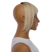 U-Clip on Bang Beige Blonde