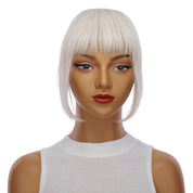 U-Clip on Bang Ice Blonde
