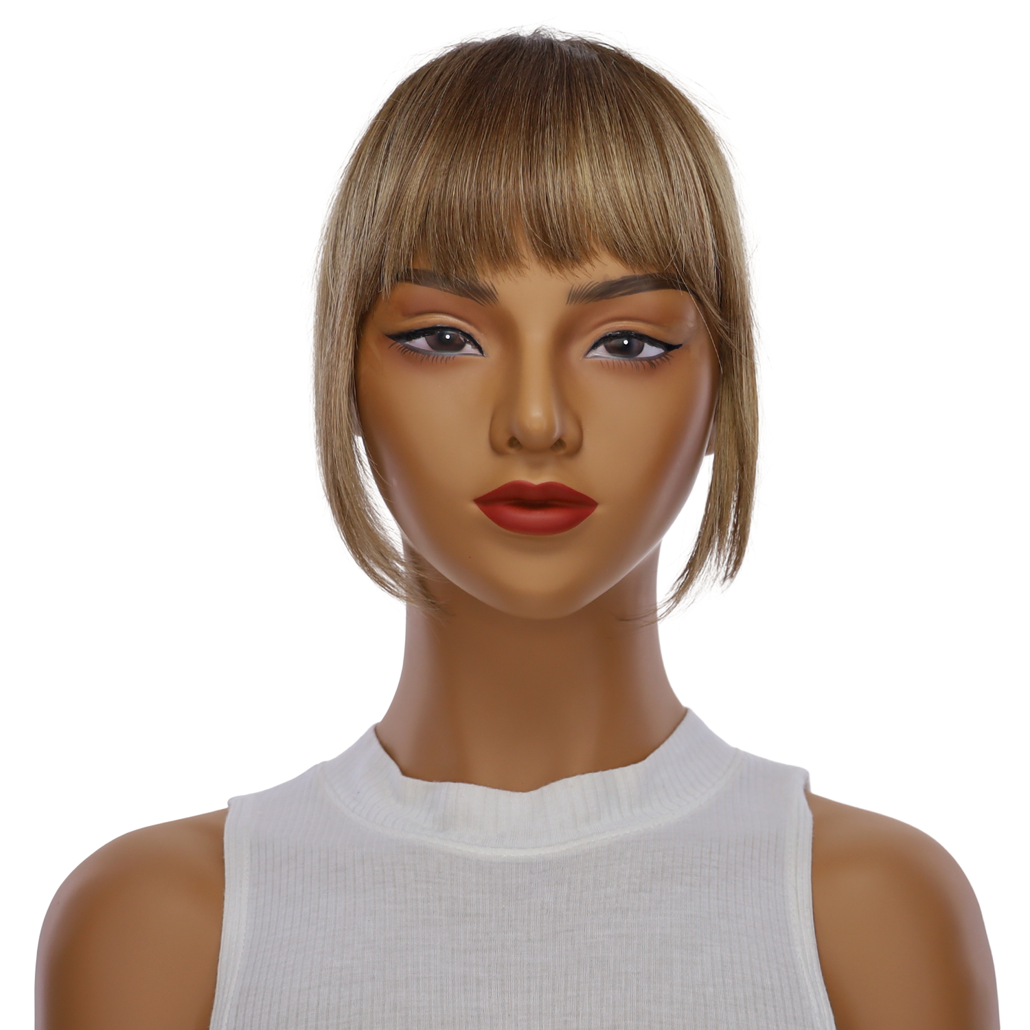 U-Clip on Bang Light Brown Babylight