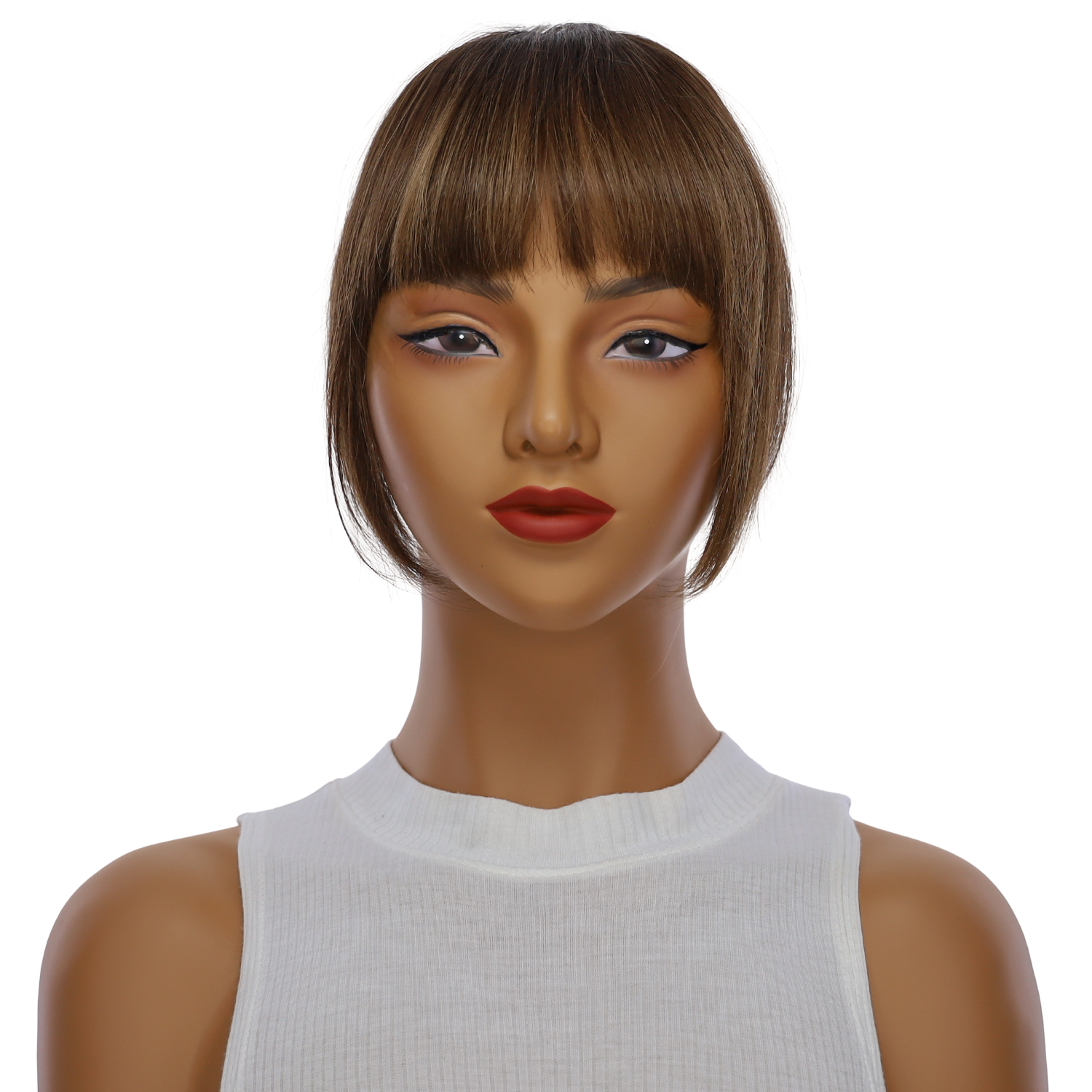 U-Clip on Bang Medium Brown Babylight