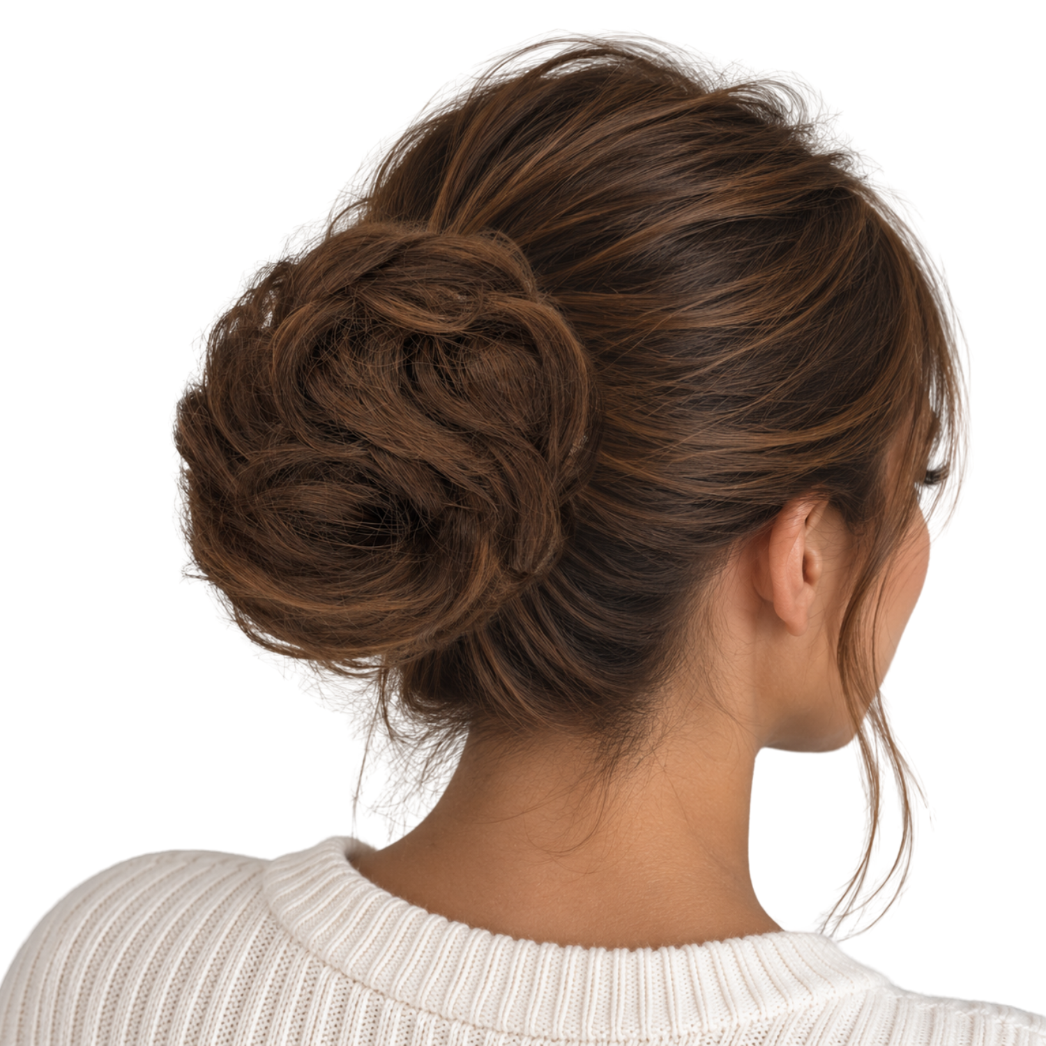 Messy Bun #4 Dark Brown