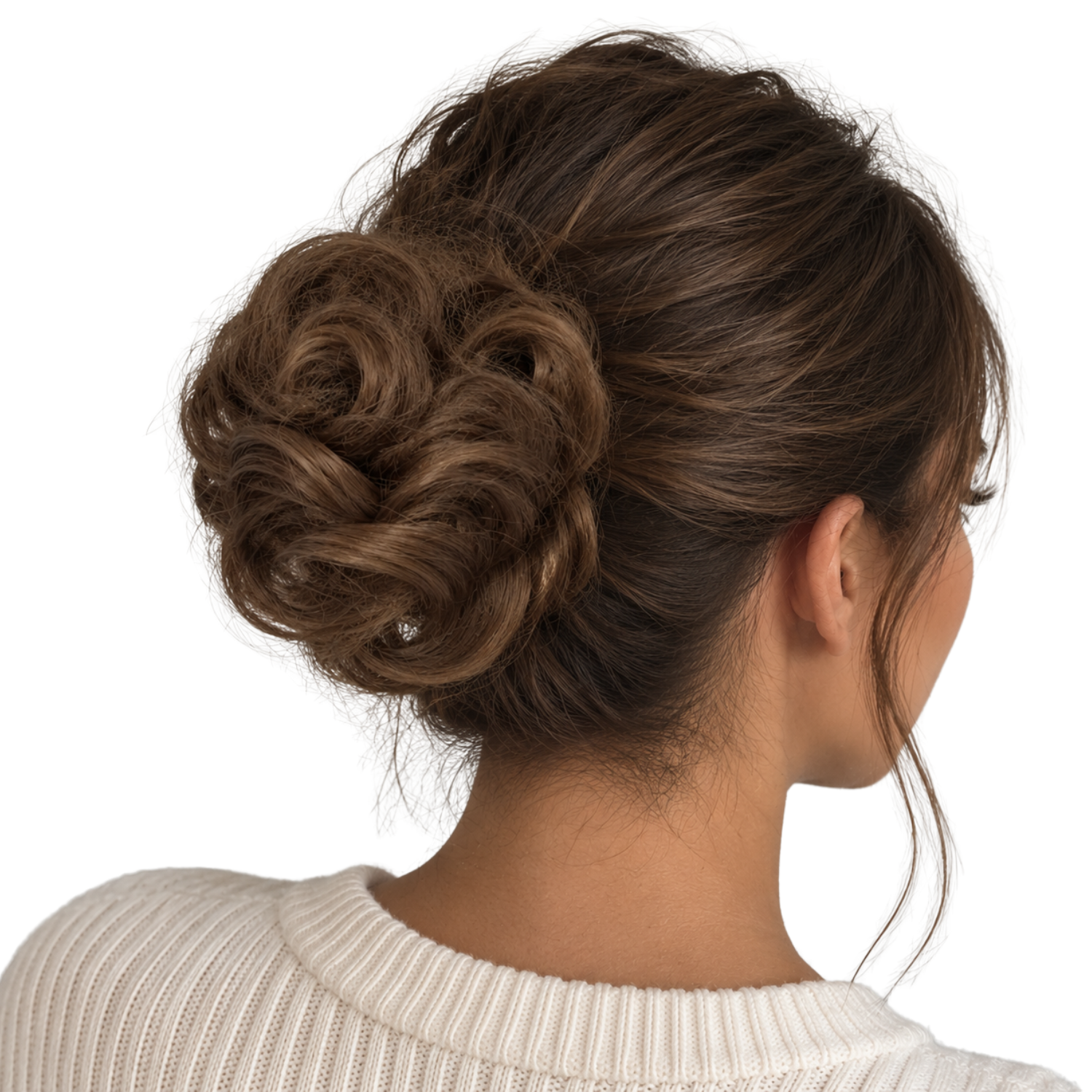 Messy Bun #10 Neutral Light Brown