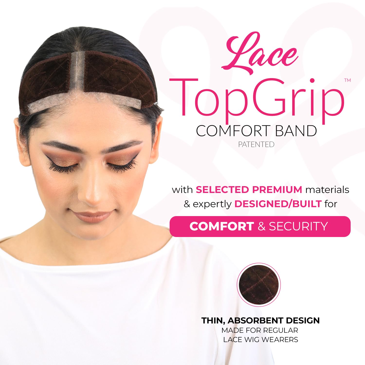 Milano - No-Slip LACE TopGrip Comfort Band