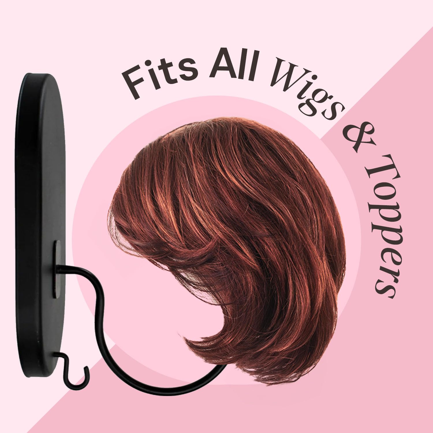 Deluxe Wall Mounted Wig Holder