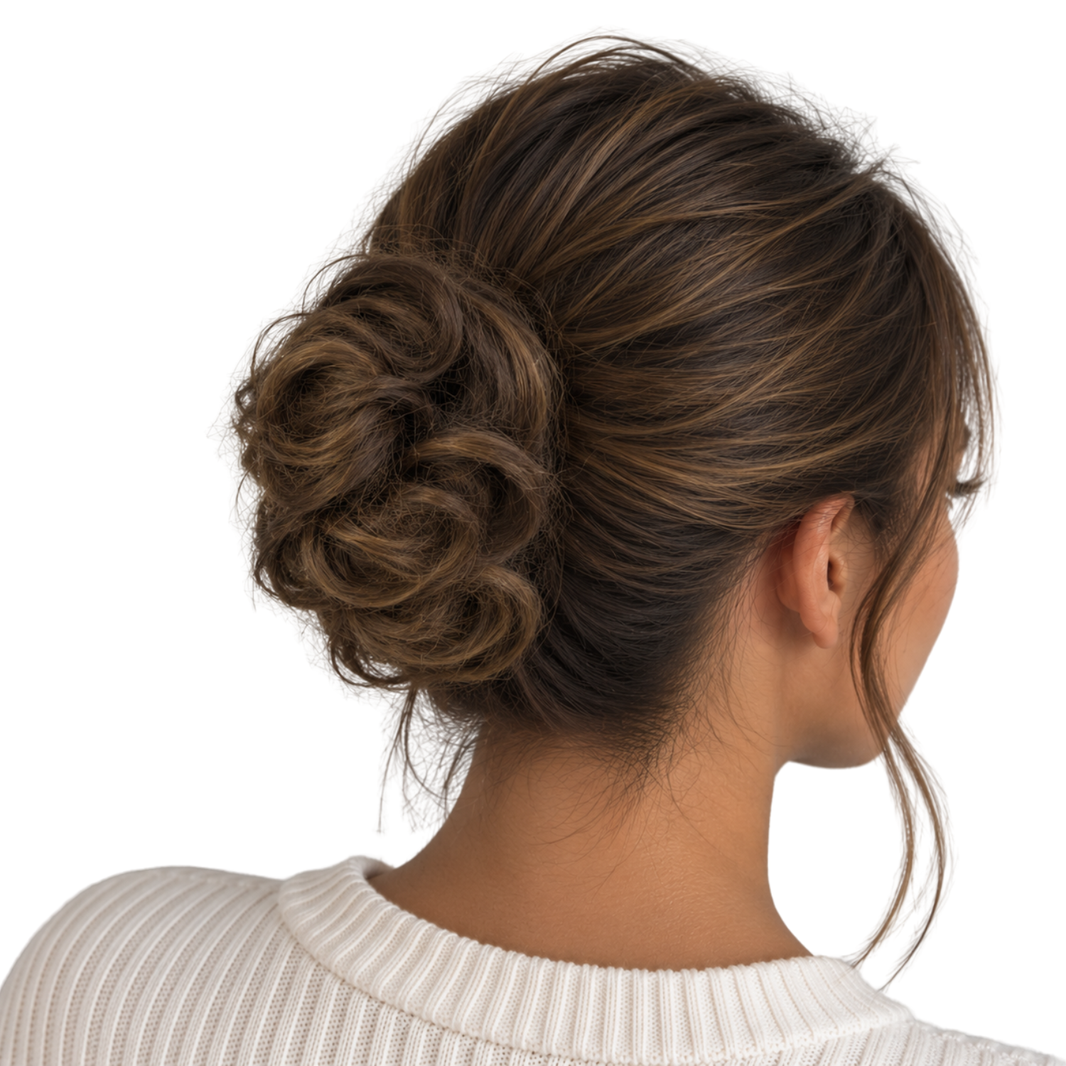 Messy Bun #6 Neutral Medium Brown