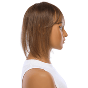 9" Fringe Topper Medium Brown Babylight