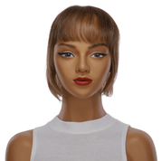 9" Fringe Topper #10 Neutral Light Brown