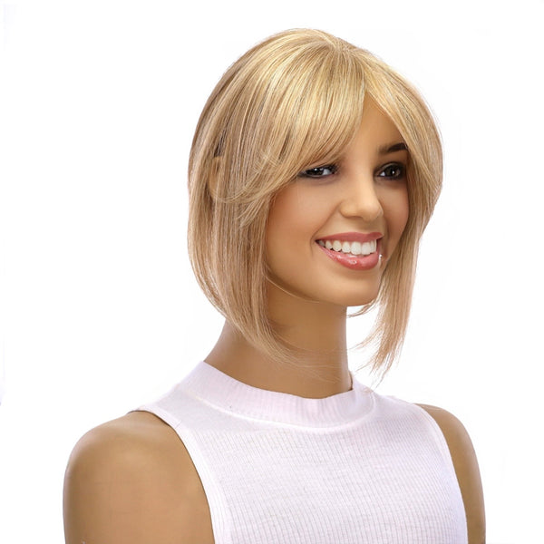 9" Fringe Topper Ash Blonde